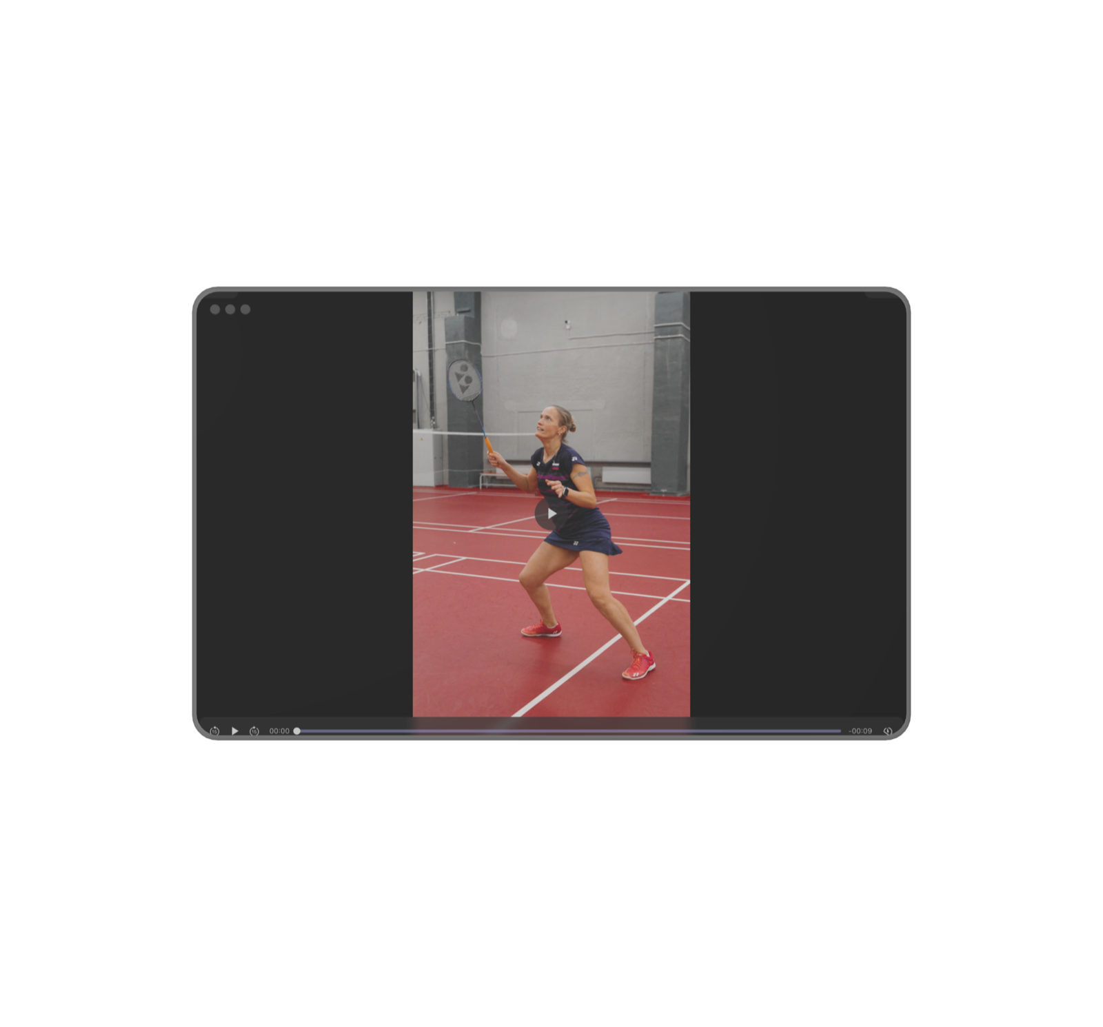 Mockup of the SAM app