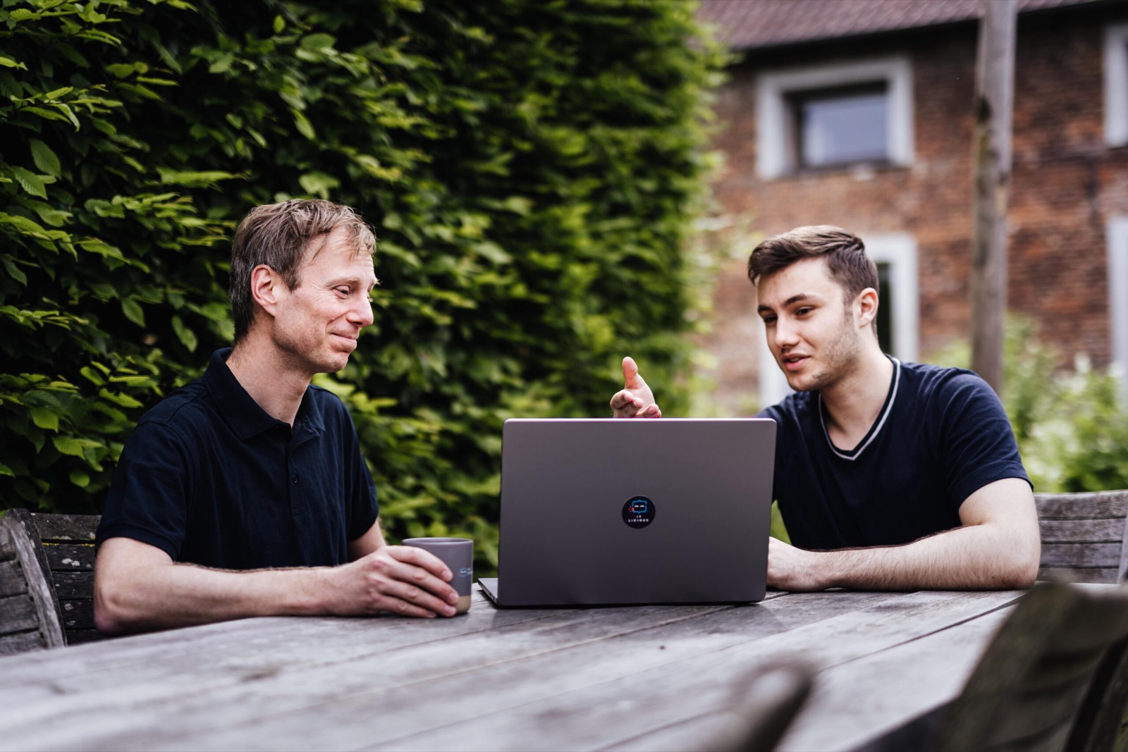 The IT Licious team at work